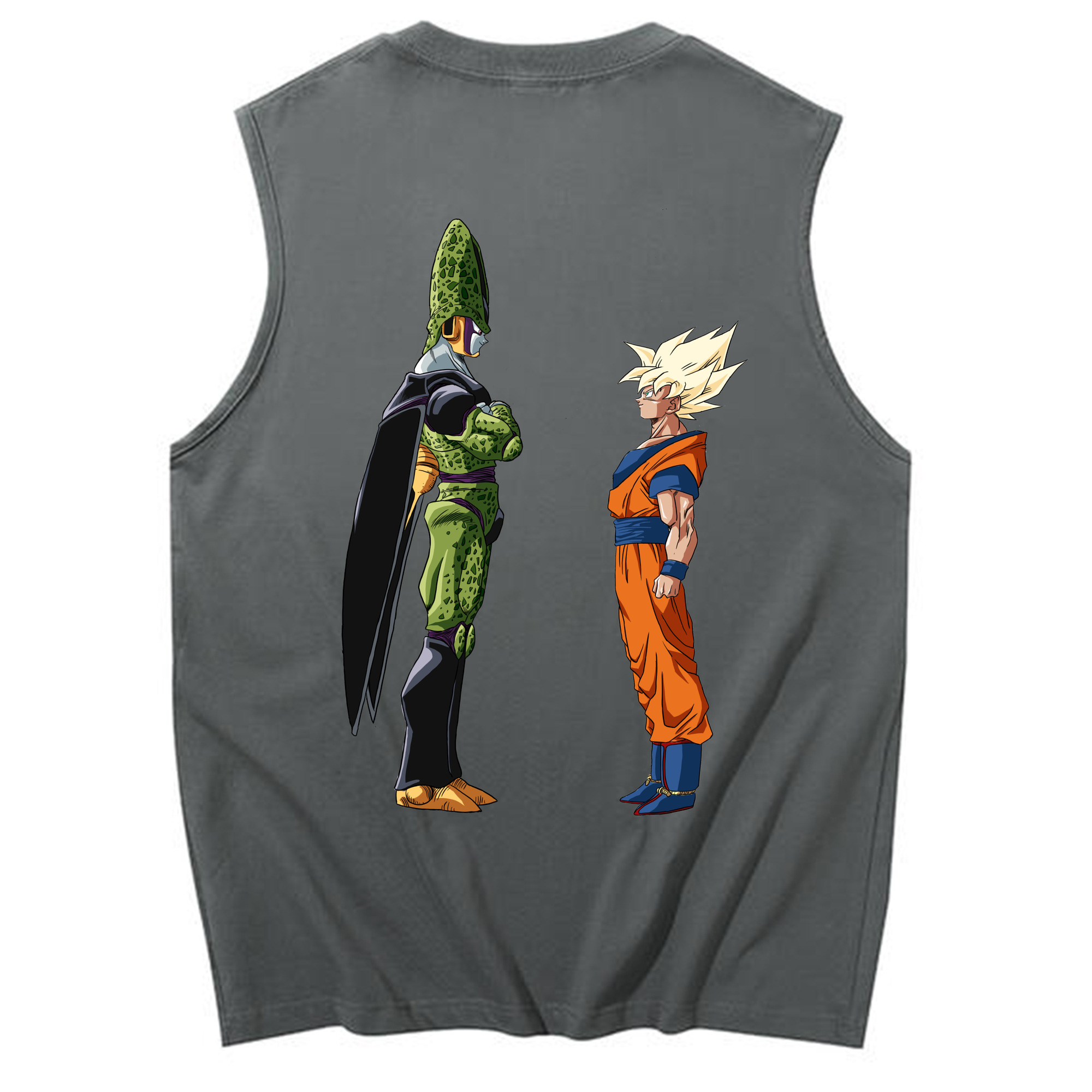 （画像用） ドラゴンボール DRAGON BALL コットン100％タンクトップ（背面プリント）